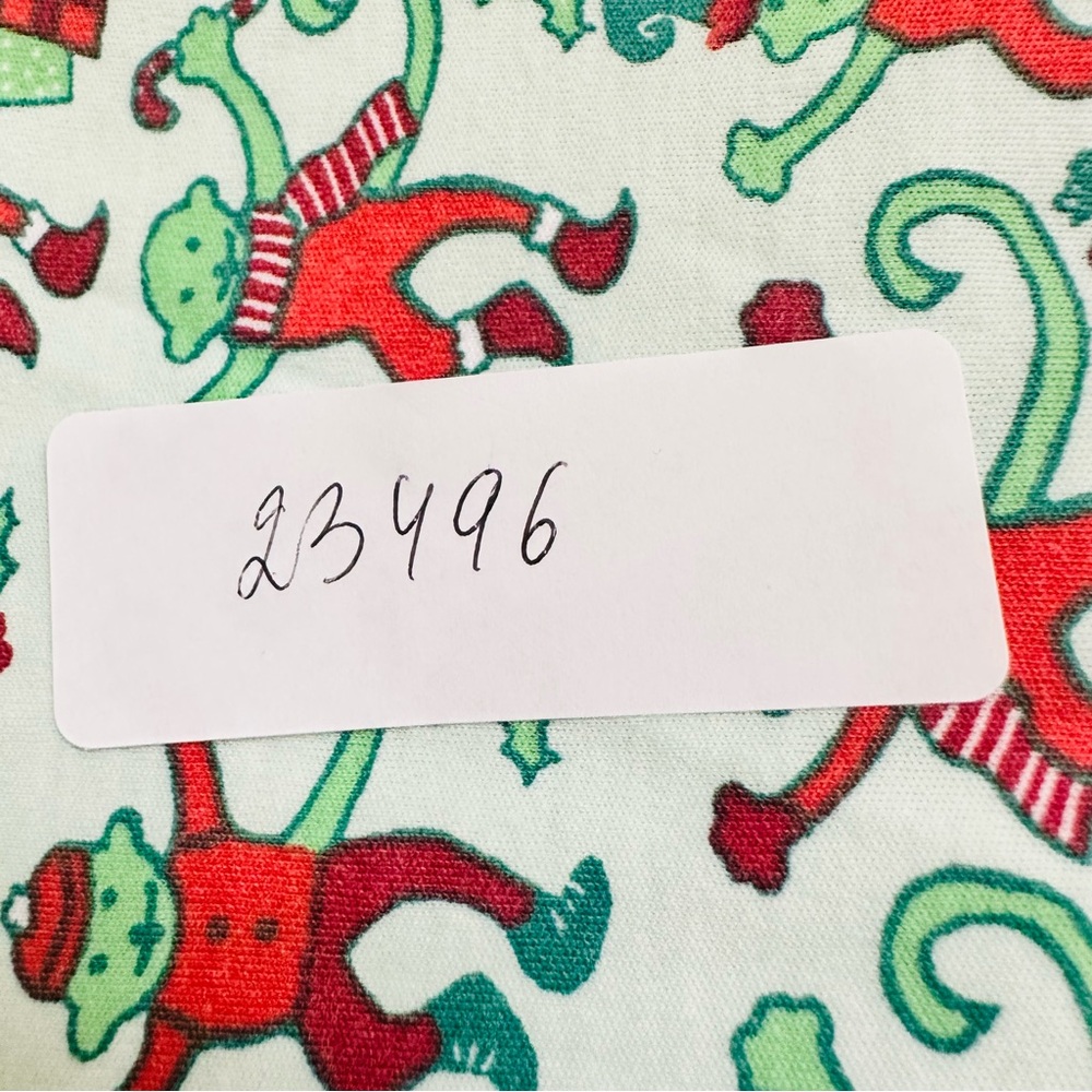 Roller Rabbit Women's Elephant Holiday Christmas Pajama Set Top Pants Size XS - Picture 9 of 9